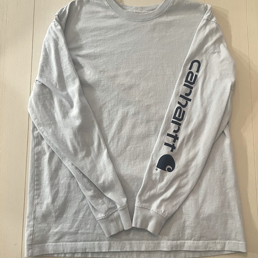 NWOT Carharrt Long Sleeve Arm Logo Size L